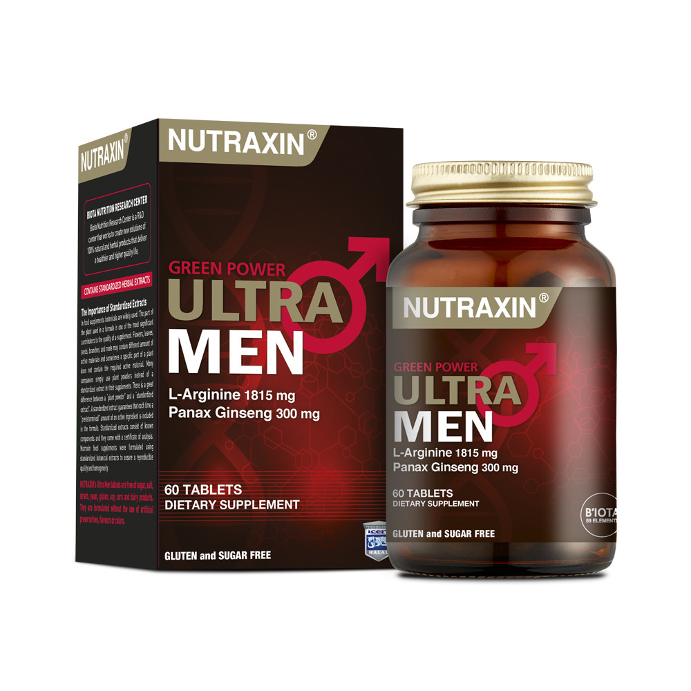 Дієтична добавка для чоловіків ULTRAMEN NUTRAXIN, 60 таблеток