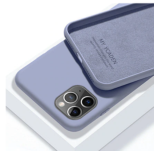 Чохол Silicone Case Full для iPhone 12 / 12 Pro Lavander