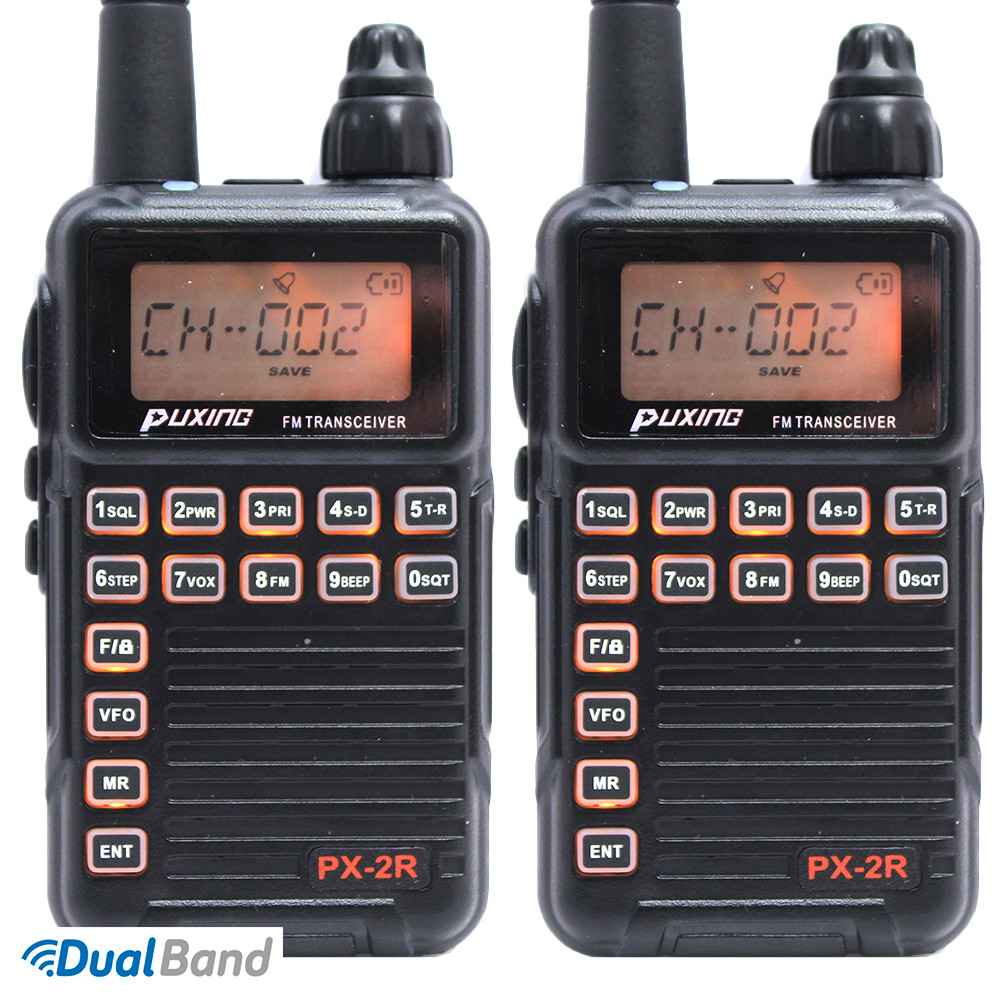 Комплект из двух Раций Puxing PX-2R VHF