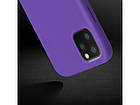 Чехол Silicone Case Full для iPhone 12 mini purple, фото 3