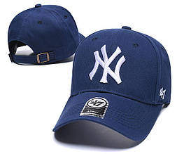 Кепка бейсболка NY '47 (New York) 55-61 см синя (333247)