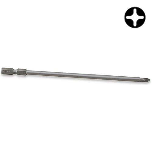 Насадка для шурупокрута TOPTUL 1/4" 100 мм PH2 магнітна Anti-Slip FSMB0802, фото 1