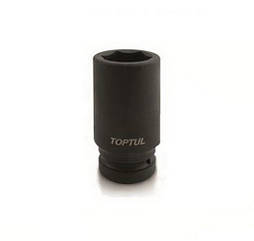 Головка ударна 6-гранна довга TOPTUL 1/2" 21 мм KABE1621