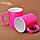 Чашка для сублімації неонова матова (рожевий), фото 5