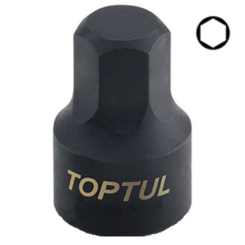 Головка-бита 1/4" HEX TOPTUL 7 мм (цільна) BCDB0807, фото 1