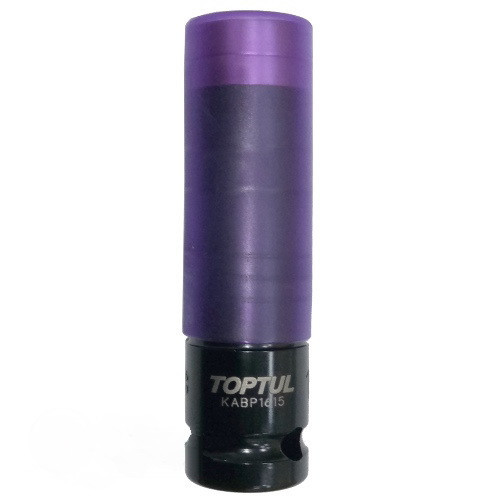 Головка торцева довга TOPTUL 1/2" ударна для шиномонтажу 15 мм Pro-Series KABP1615, фото 1