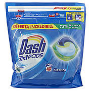Капсули для прання Dash PODS 3in1 Classic для кольорової білизни (Сохранить колір) Італія 49 шт