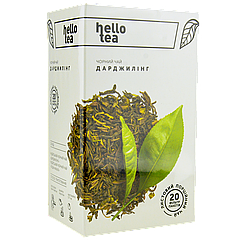 Чай пакетований Hello Darjeeling tea 20шт Чорний