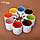 Чашка для сублімації дитяча (кавова) кольорова всередині 150мл d70 (чорний), фото 4