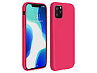 Чохол Silicone Case Full для iPhone 12 / 12 Pro hot pink, фото 2