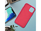 Чохол Silicone Case Full для iPhone 12 / 12 Pro hot pink, фото 5