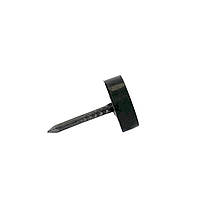 Ніжка одинарна з гвоздиком чорна