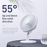 Вентилятор настільний BASEUS Ocean Fan CXSEA-02, білий, фото 8