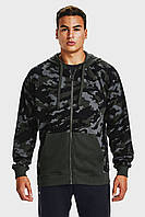 Мужское камуфляжное худи UA Rival Fleece Camo Under Armour,S,М,L, 1357147-310