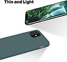 Чехол Silicone Case Full для iPhone 12 mini pine green, фото 6