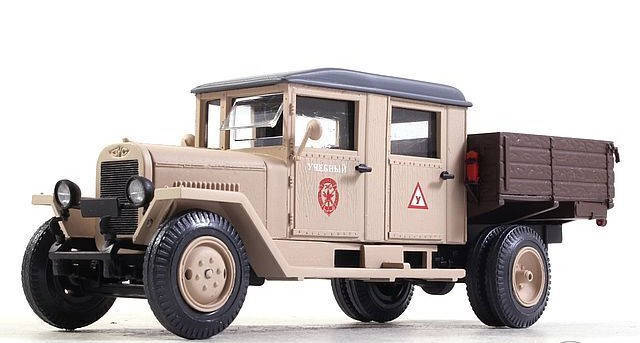 Зіс-5В навчальний ДОСАФ 1933 р. Колекційна модель вантажного автомобіля в масштабі 1/43. MINICLASSIK, фото 1