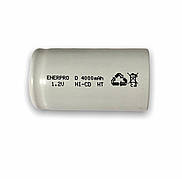 Аккумулятор  4000mAh 1,2V NI CD розмір D