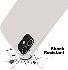 Чохол Silicone Case Full для iPhone 12 / 12 Pro antique white, фото 5