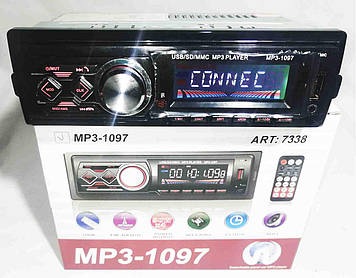 Автомагнітола MP3 1097 BT знімна панель