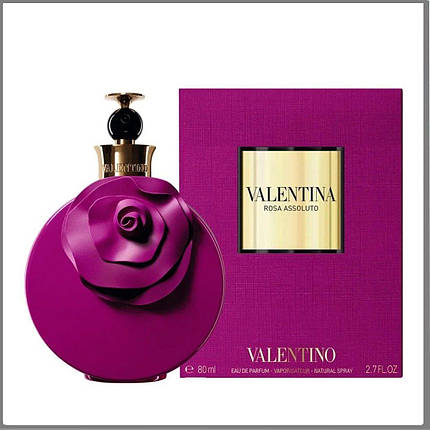 Valentino Valentina Rosa Assoluto парфумована вода 80 ml. (Валентино Валентина Троянда Ассолюто), фото 2