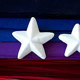 Заготовка пінопласт "зірка", діаметр 10 см, 1 паковання = 10 шт., фото 2