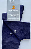 Носки мужские классические синие Misyurenko (размер 25, 27, 29)