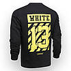 Світшот осінь-зима чорний з жовтим OFF-WHITE №13 BLK S(Р) 19-503-003-001, фото 8