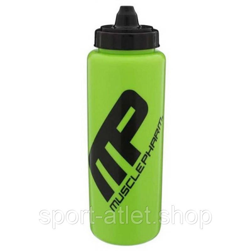 Пляшка для води Musclepharm Bottle 750 мл, Green/Black, фото 1