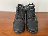Кросівки чоловічі зимові підліткові чорні теплі (код 4750), фото 7