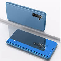 Чохол-книжка Mirror для Realme 6 дзеркальний синій