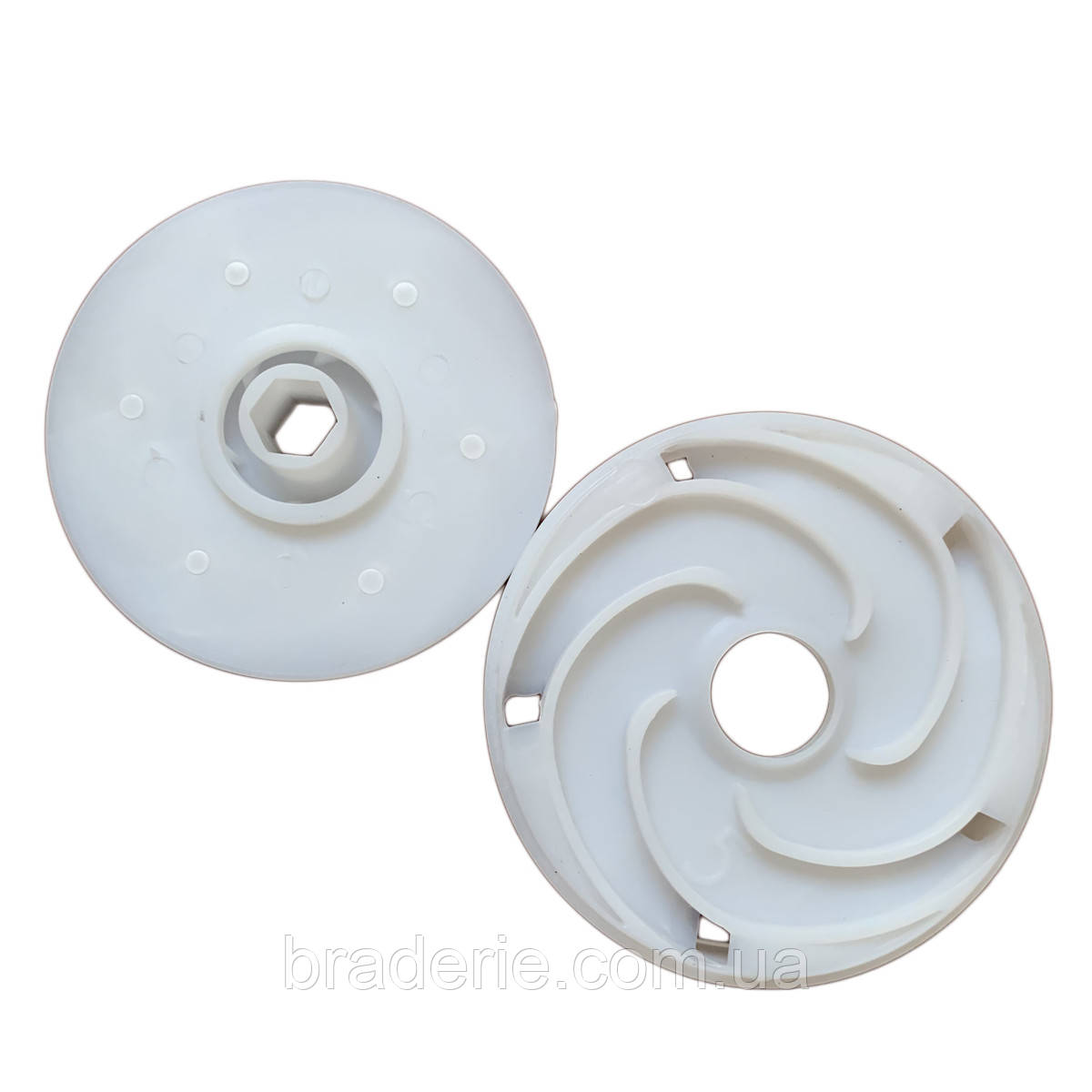 Крильчатка та дифузор свердловинного насоса Водолій БЦПЕ одна секція