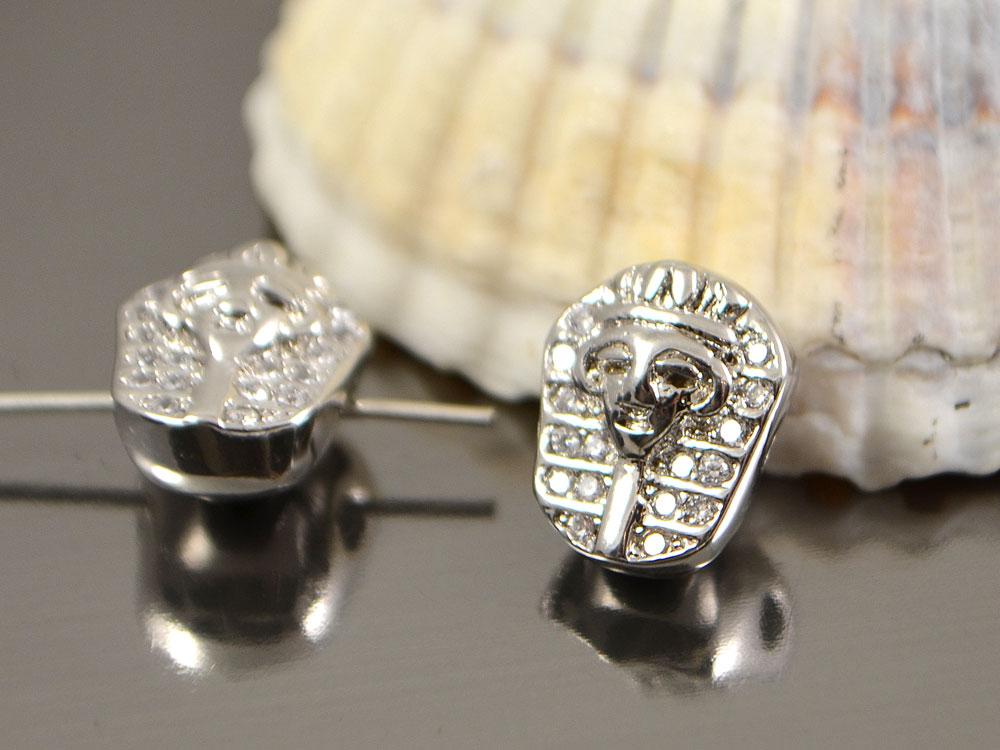 Бусина 125 Milano, платина, фото 1