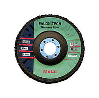 Круг пелюстковий шліфувальний торцевий "Falon-Tech" 125x22 р60 T29 (конічний профіль)