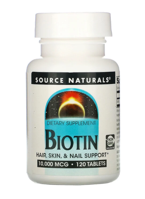Source Naturals Biotin 10000 mcg 120 tabs