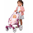 Коляска Baby Nurse "Прованс. Прогулянка", з поворотними колесами, 18міс. + Smoby 251203, фото 2