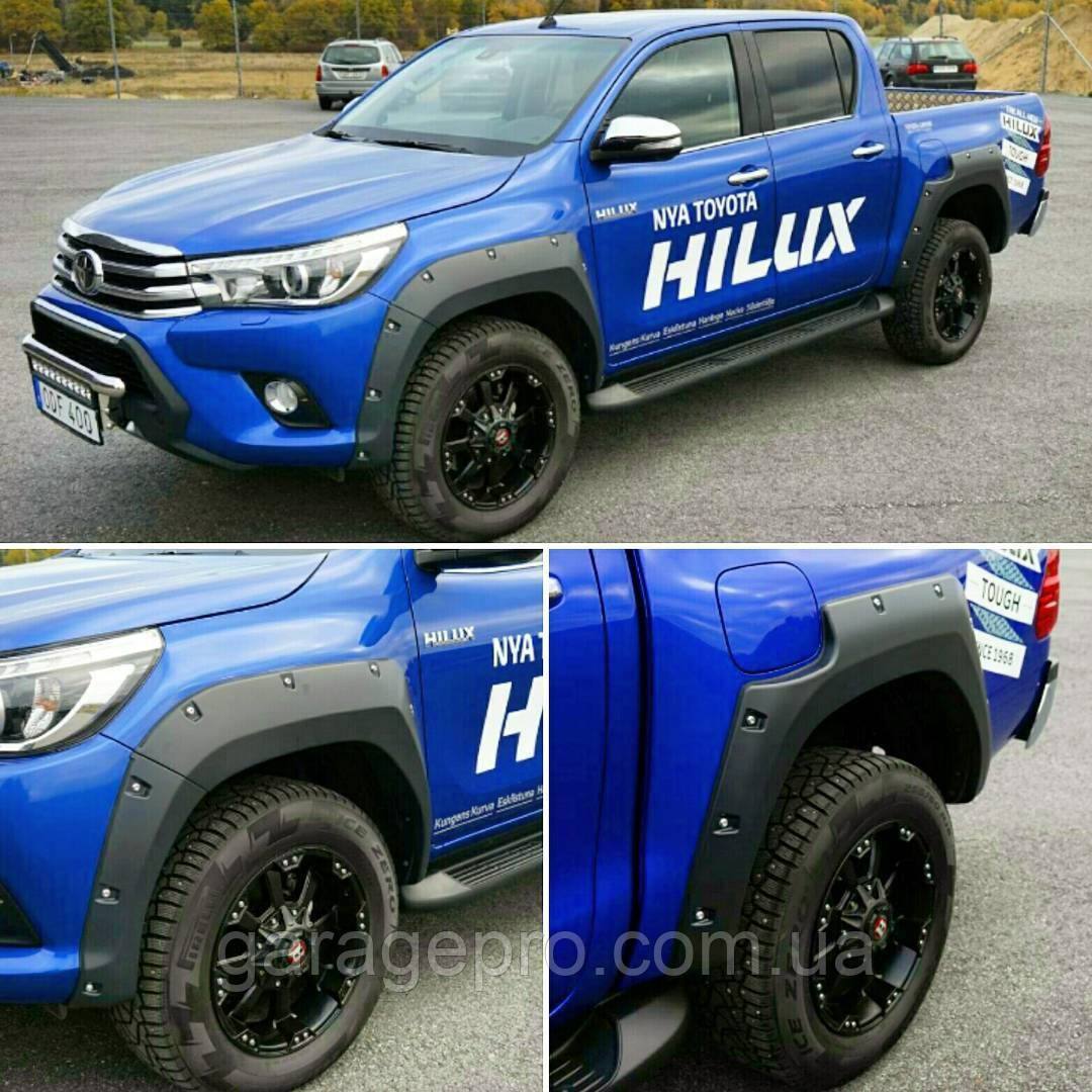 Розширювачі крила EGR Toyota Hilux 2015-...