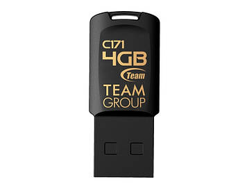 Флешнакопичувач USB 4GB Team C171 Black (TC1714GB01)