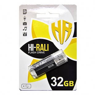 Флешнакопичувач USB 32 GB Hi-Rali Corsair Series Black (HI-32GBCORBK)