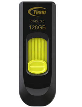 Флешнакопичувач USB3.0 128Gb Team C145 Yellow (TC1453128GY01)