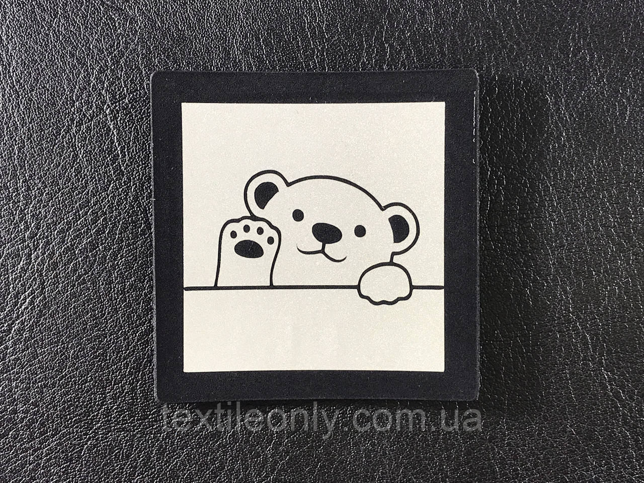 Нашивка Ведмедик світловідбиваючий 50х50 мм