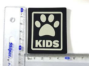 Нашивка Лапка Kids 50х60 мм, фото 2