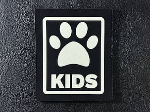 Нашивка Лапка Kids 50х60 мм, фото 1