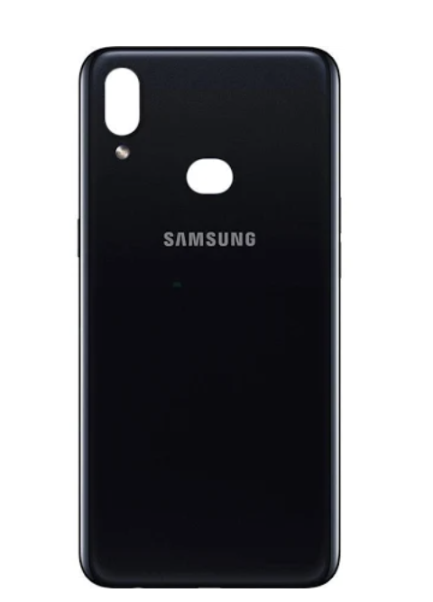 Задня кришка для Samsung A107F Galaxy A10s 2019, чорна, оригінал + скло камери, фото 1