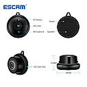 Міні Wi-Fi IP-камера ESCAM V380 з нічним баченням не видимих оку. V380 Pro, фото 7