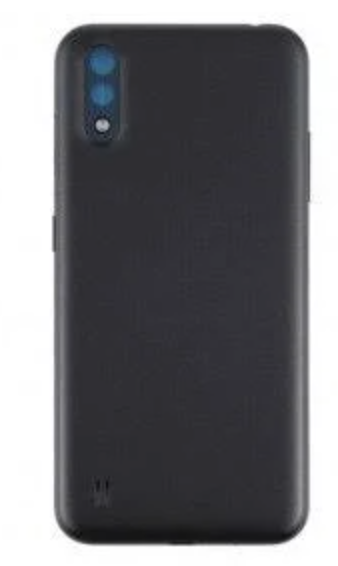 Задня кришка для Samsung A015F Galaxy A01, чорна, оригінал, фото 1