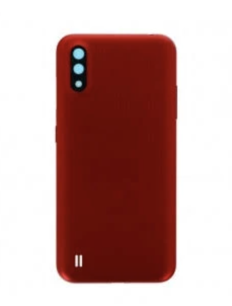 Задня кришка для Samsung A015F Galaxy A01, червона, оригінал, фото 1