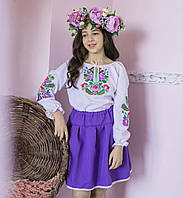 Український костюм Мальви (фіолетовий)