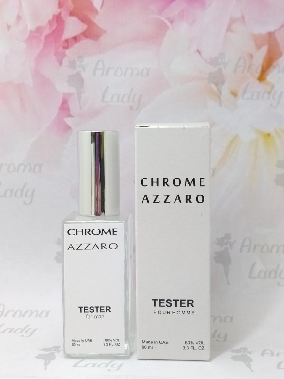 Тестер чоловічий Azzaro Chrome (Аззаро Хром) 60 мл, фото 1