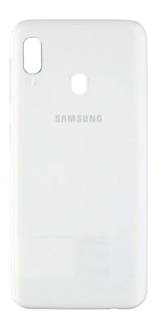 Задня кришка для Samsung A202F Galaxy A20e 2019, біла, фото 1