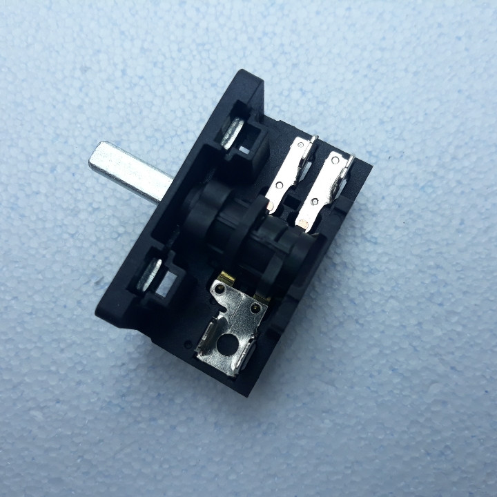 Перемикач чотирипозиційний для духовки Saturn, Asel AC201B (AC2) 16A / 250v / T150, фото 1